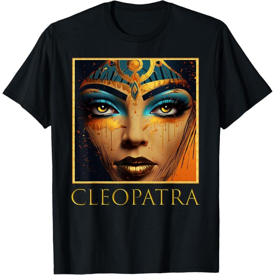 

Cleopatra Egyptian Pharaoh powerful female ruler Egypt T-Shirt(1) XXXXXL чёрный