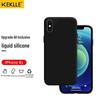 KEKLLE Liquid Silicone Full-Protection Phone Case
