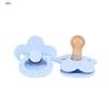 New Newborn Baby Silicone Pacifier Newborn Pacifier Infant Teether Chewable Toy Safety Baby Care Product Pacifiers Chain Set