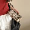 For iPhone 16 Pro Max Case Down Jacket Leopard Print Acrylic Phone Back Cover