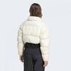 Adidas Essential Glossy 2 In 1 Crop Puffer paddIng White Jx2990