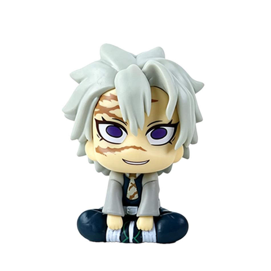 Anime Demon Slayer Kimetsu No Yaiba Figurine Tomioka Giyuu Kochou Shinobu Action Figures PVC Model Statue Collection Toys Gifts