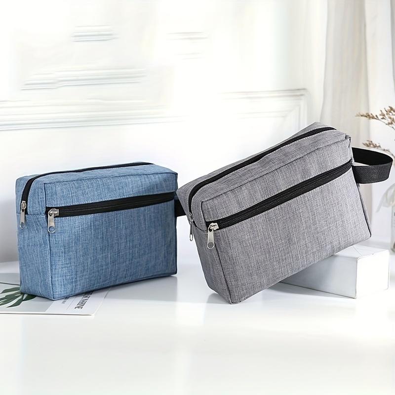Large Capacity Toiletry Bag, Multifunctional Men's Shaving Organizer, Portable Travel Cosmetic Storage