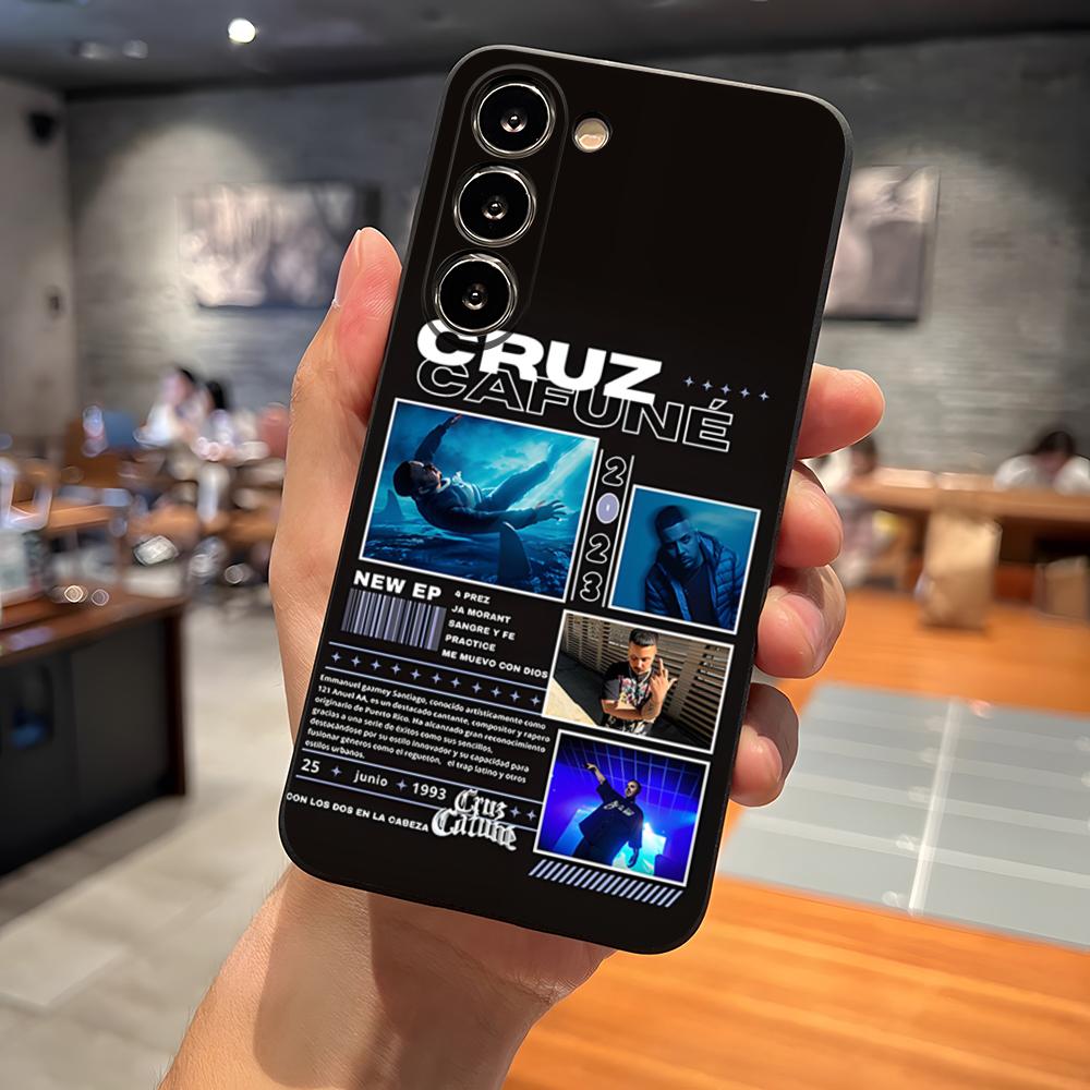 Cruz Cafune Me Muevo Con Dios Phone Case For S23 Samsung S25 S26 S24 Ultra S22 S20 Fe S21 Plus A16 A54 A34 A24 A53 A13 A14 Cover
