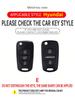 Compatible Keychain Cover for Older Beijing Hyundai Reina (2011/2014/2015) Elantra/Reyland/Langdong Models