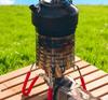 Portable Stainless Steel Mini Heater Cover for Outdoor Camping and Tent