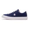 Converse One Star Ox Comfortable Casual Slip Resistant Durable Low Top Skate Shoes Unisex Sneakers Navy White 160621C