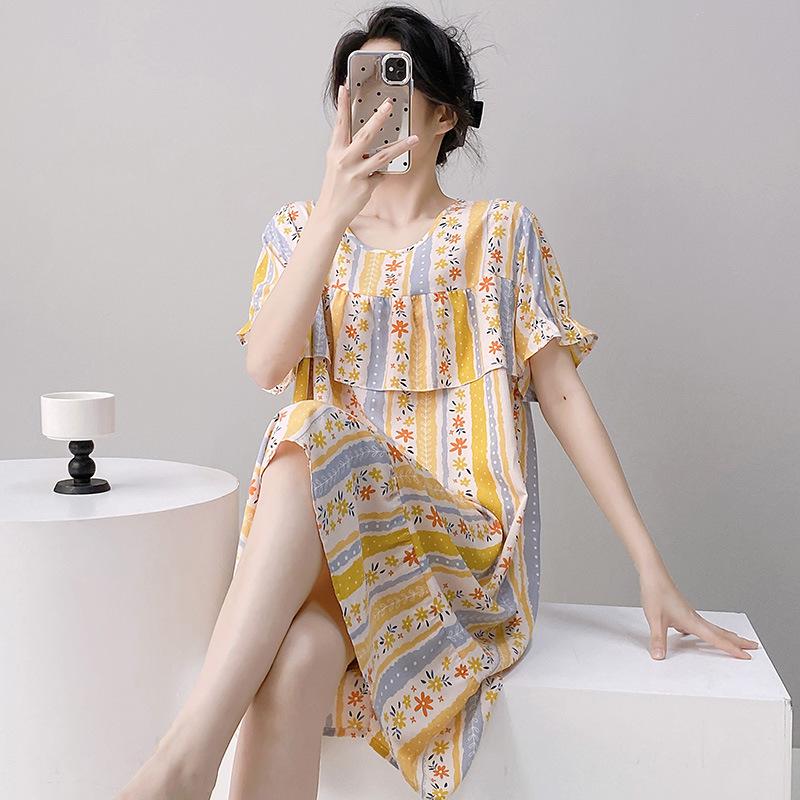 

Сексуальная пижама женская кружевная вискозная ночная рубашка с коротким рукавом мультяшные ночные рубашки для девочек ночная рубашка свободного размера ночная рубашка для девочек ночная рубашка One Size