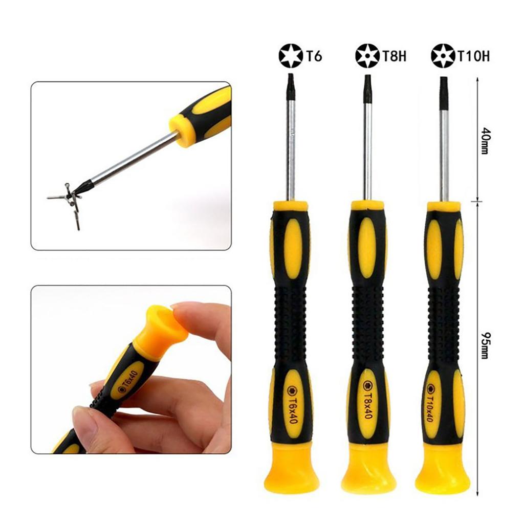 15pcs 3D Analog Joystick Replace Kit Professional Game Controller Disassembly Kit for Game