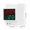 AC80-300V 100A Voltage Ammeter Digital Display Voltage Current Meter Portable Voltage Detector for Measuring Voltage and Current