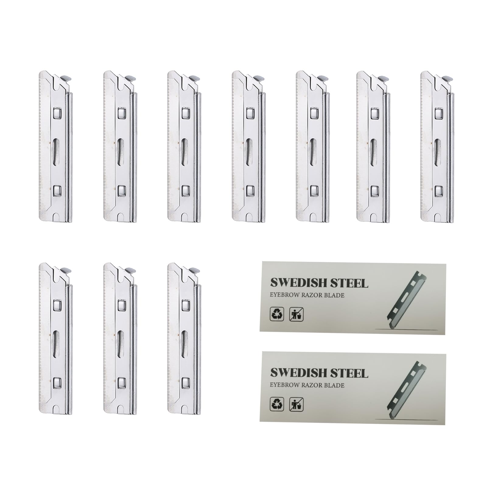 

AioBos Face Shaving Razor Replacement Blades 10 Pieces