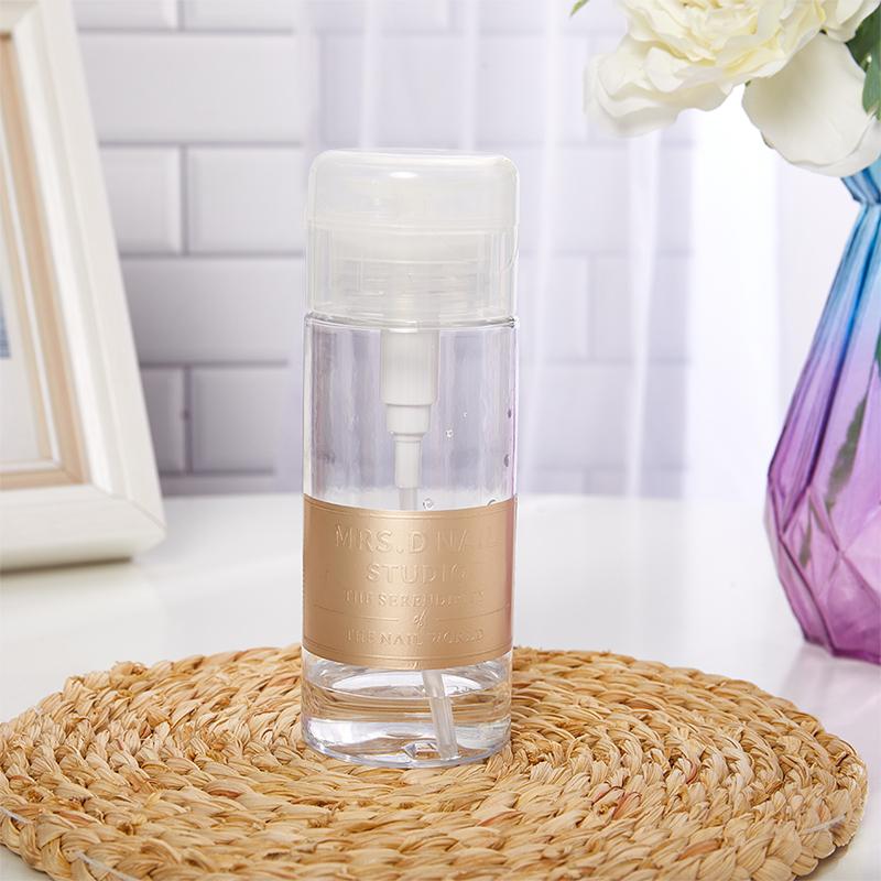 150/200/300Ml Nail Refillable Bottles Empty Press Pump Dispenser Nail Art Polish Remover Cleaner Makeup Bottle Manicure Tool