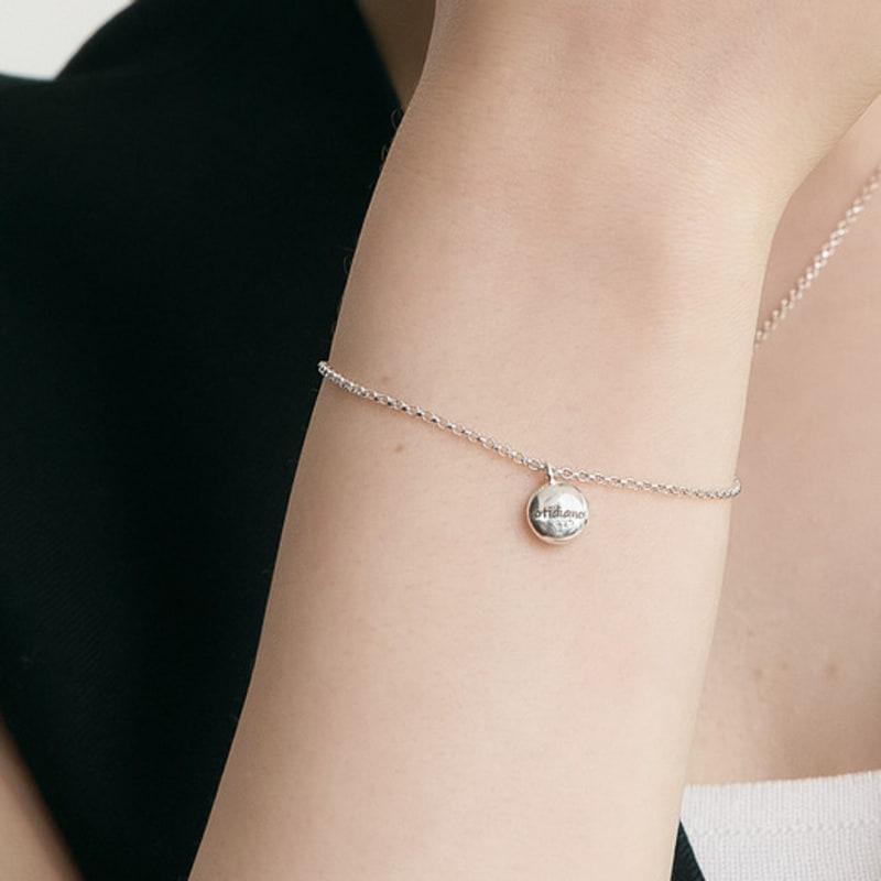 

UNI.J [Cotidiano]Link Hexagon Silver Bracelet Ib330 single