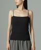 Nano Universe Antibacterial and Deodorizing Ribbed Camisole with Cups and Double Size F Straps, Women's, 050, Brown, 673-5124300
