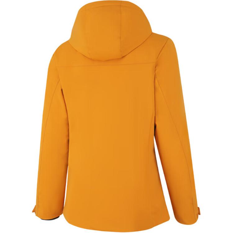 Li Ning Solid Color Zipper Hooded Short Down Jacket Women Jacket Pear-Brown AYMU292-6