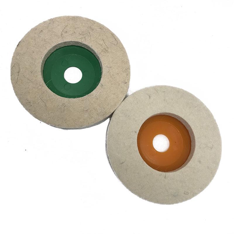 Stainless Steel Wool Polishing Pad, 100 Orange Cover, for Angle/Hand Grinders, 8K Mirror Finish