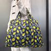 Tote Bag Large Capacity Tote Bag Satchel Lightweight Shopping Bag Printed Pattern Outdoor Foldableable Satchel Camping Style Travel Bag