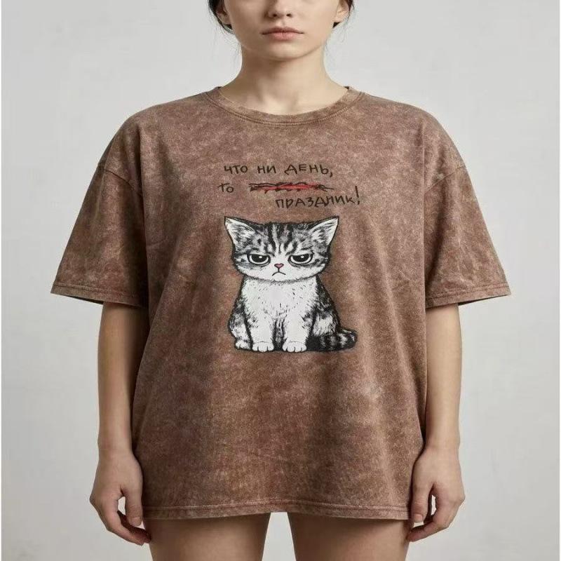 Vintage Faded American Loose Fit Tee S
