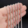 Rhinestones Close Chain Sew On Glass Rhinestones Trim Rhinestones Chain Rhinestones Cup Chain for DIY Craft Decorations