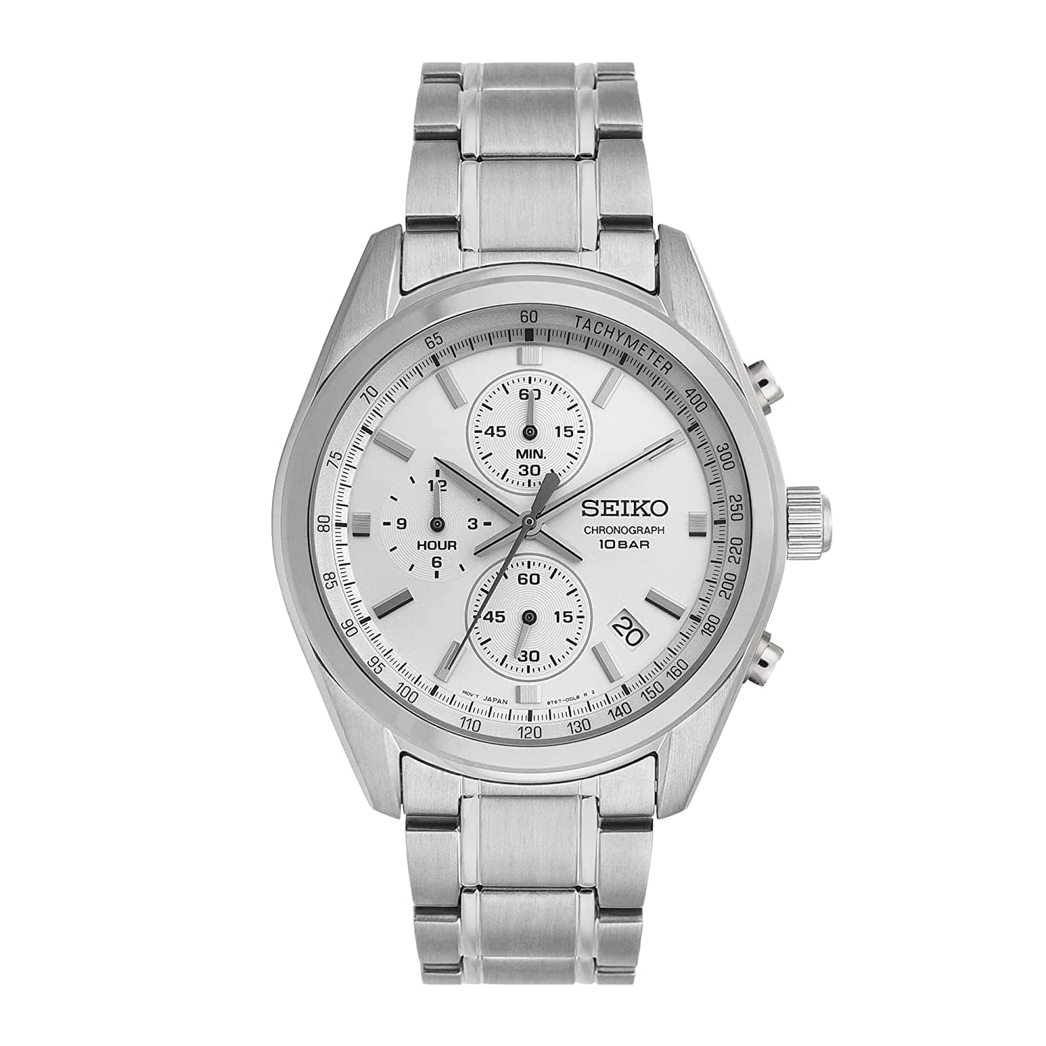 

SSB375P1 Seiko Chronograph Silver Male Analog Business Quartz Overseas Shipping Seiko