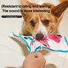 Pet Dog Chew Toys Crinkle Paper Squeaky Boredom Buster for Small Medium Breeds Like Teddy Corgi Fun Voice Toys Dog Entertainment