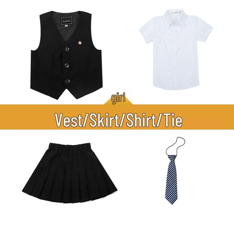 2023 Sommer Kinder Schuluniform Set: Kindergarten- & Grundschulweste für Jungen und Mädchen