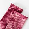 New Fashion Tie-dye Mid-calf Yoga Socks Pilates Socks Indoor Special Non-slip Sports Socks Dance Fitness Floor Socks