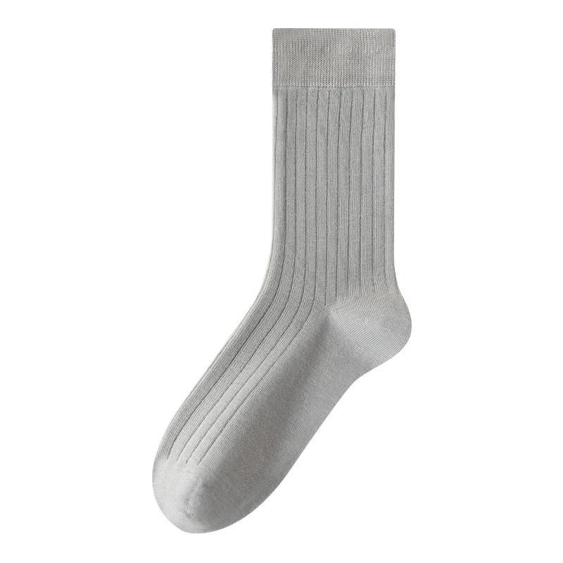 Women's Autumn and Winter Vertical Striped Warm Long Stockings, Antibacterial, Deodorizing, Sweat-absorbing Long Stockings, Stack Socks