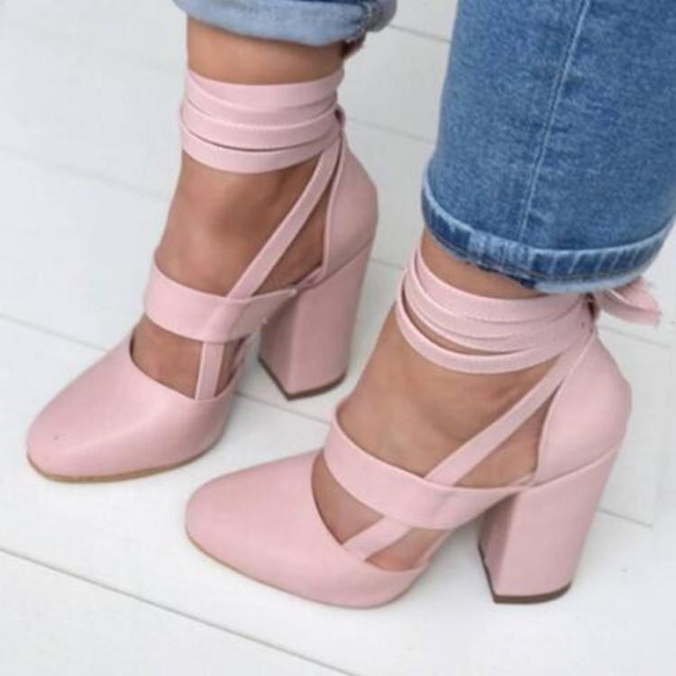 plus size block heels