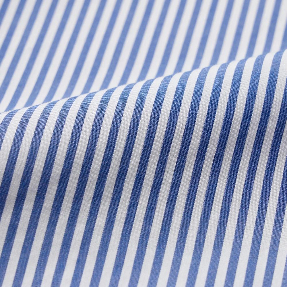 Uniqlo Japan Extra Fine Cotton Broad Stripe Shirt  Button Down Collar  Long Sleeves 