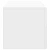 Wall Mounted TV Cabinet Glossy White 98 x 31 x 30 cm