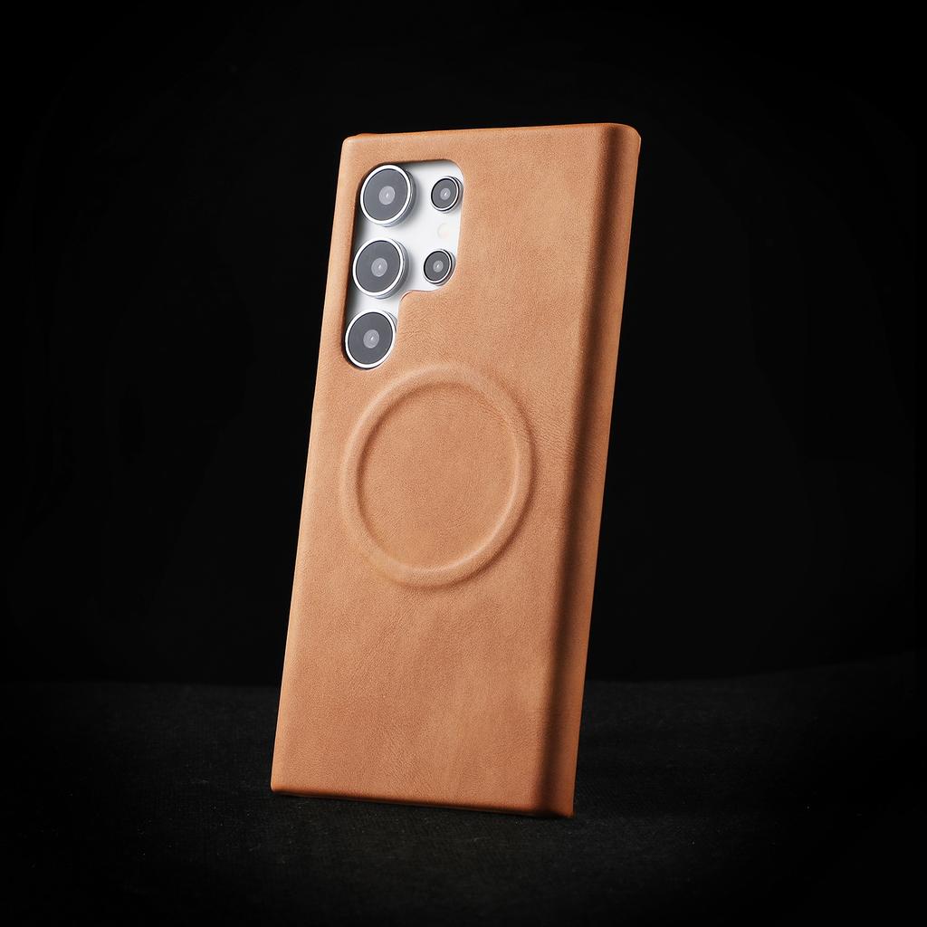 New Model Suitable for Samsung S25 Ultra Mobile Phone Case Skin Skin Skin Magnetic S24ultra Protective Case