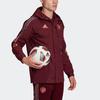 Adidas Manchester United FC Travel Jacket With Hood Men Outerwear Burgundy FR3862