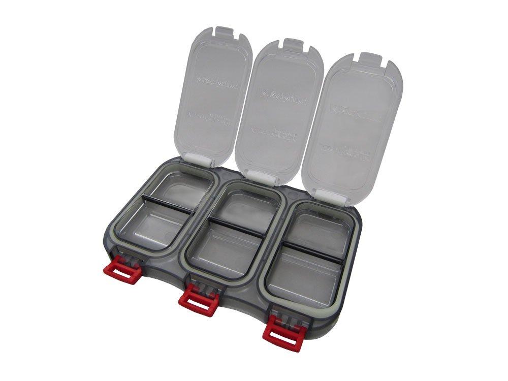 Estojo de peças de bolso kizakura fundo raso (6 quadrados)