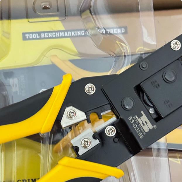 Dual-Use Network Cable Crimper BS-D3268 with Terminal Pliers, Free Shipping