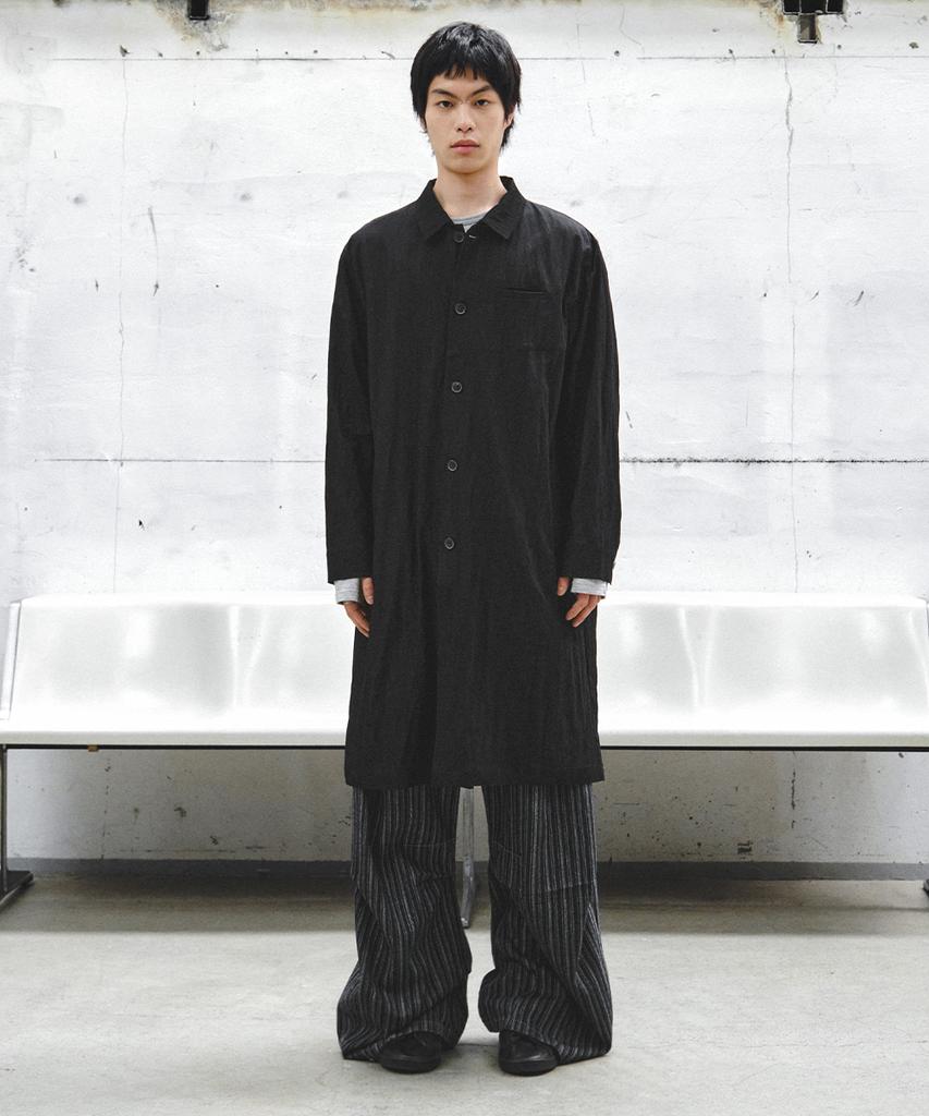Intempomood Facade Shell Mac Coat_Black