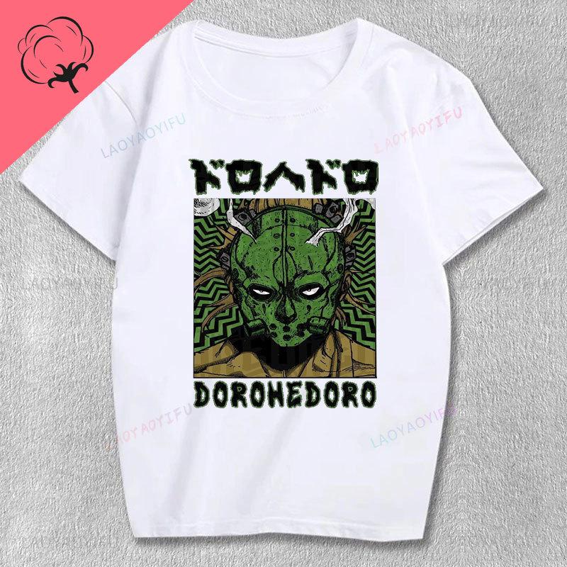 KaiUnisex Dorohedoro Japanese Anime Shirt Unisex Women 100 Cotton Short Sleeve Spring Summer Print Graphic T Shirts