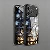 Lotus Creative Buddha Statue Tempered Glass Phone Case For  iPhone 17 13 12 11 Pro Max 16 15 14 Plus 16E 17Air X XR XS 7 8 Cover
