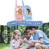 Video Kids Walkie Talkie 2 Pack Rechargeable Children Indoor Outdoor Toys for Camping Travel Birthday Gifts
