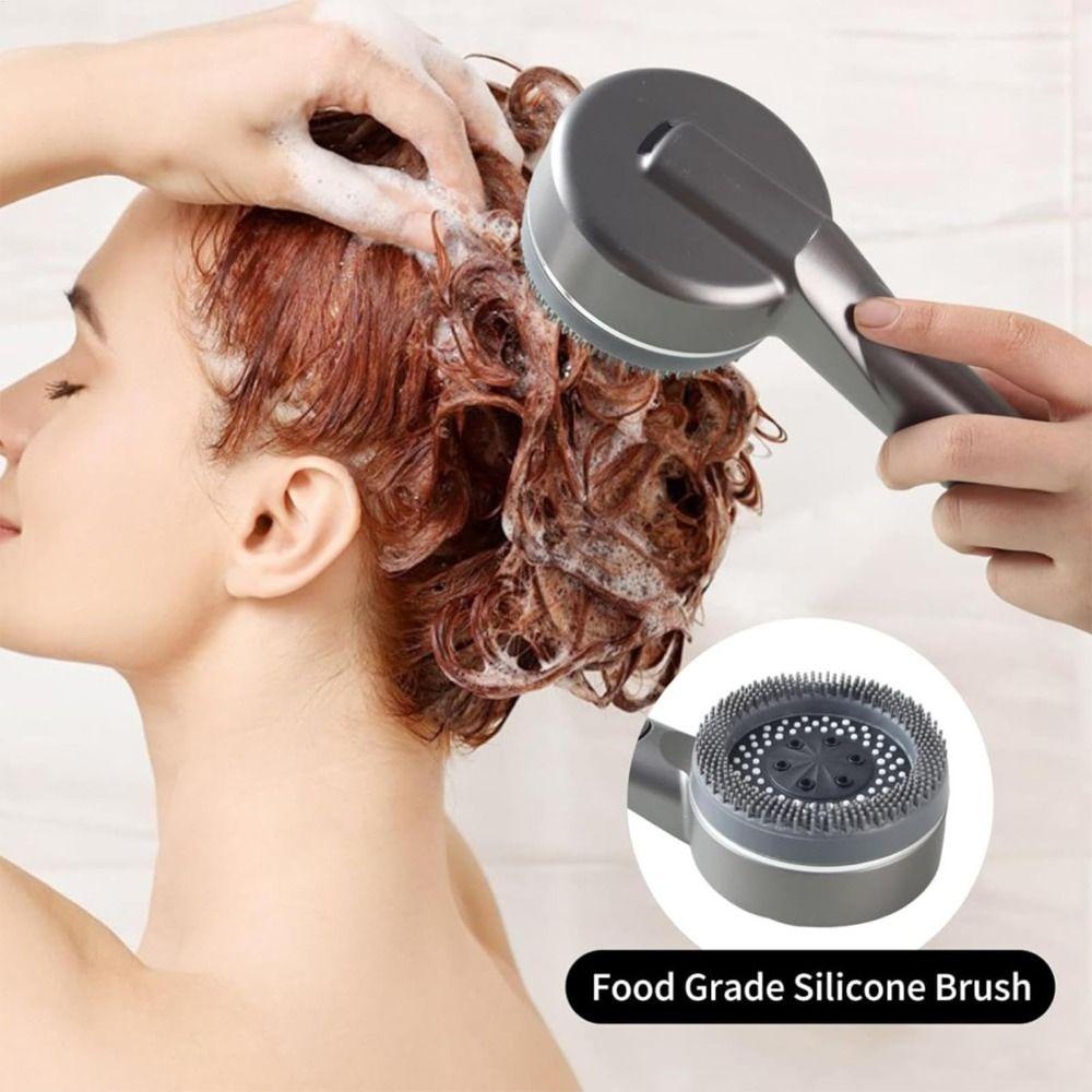 One-Key Stop Shower Head with Filter Element Shower Sprayer Head  Bathroom Accessories