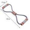 TPE Tube 8-shaped Stretcher Bolded Tension Rope Yoga Elastic Band  Female