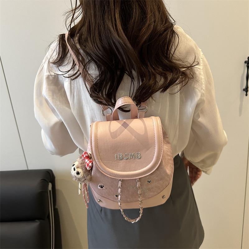 Neue Mode einfarbig schlichte Freizeit Reise Trend große Kapazität niedlich süß Shopping lässige Doppel-Schulter Damenhandtasche