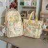 Schoolbag New High-value Star Schoolbag Women's Large-capacity Lightweight Backpack Campus Wind Letter Backpack Student Make-up Bag