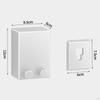 , Indoor Retractable Clothes Drying Line, Space Saving, Durable, Telescoping Wall Mount for Home,