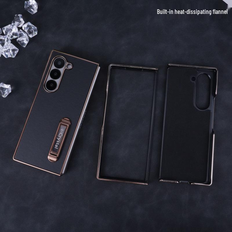Electroplated Stand Case for Samsung Z-Fold7/Z-Flip7