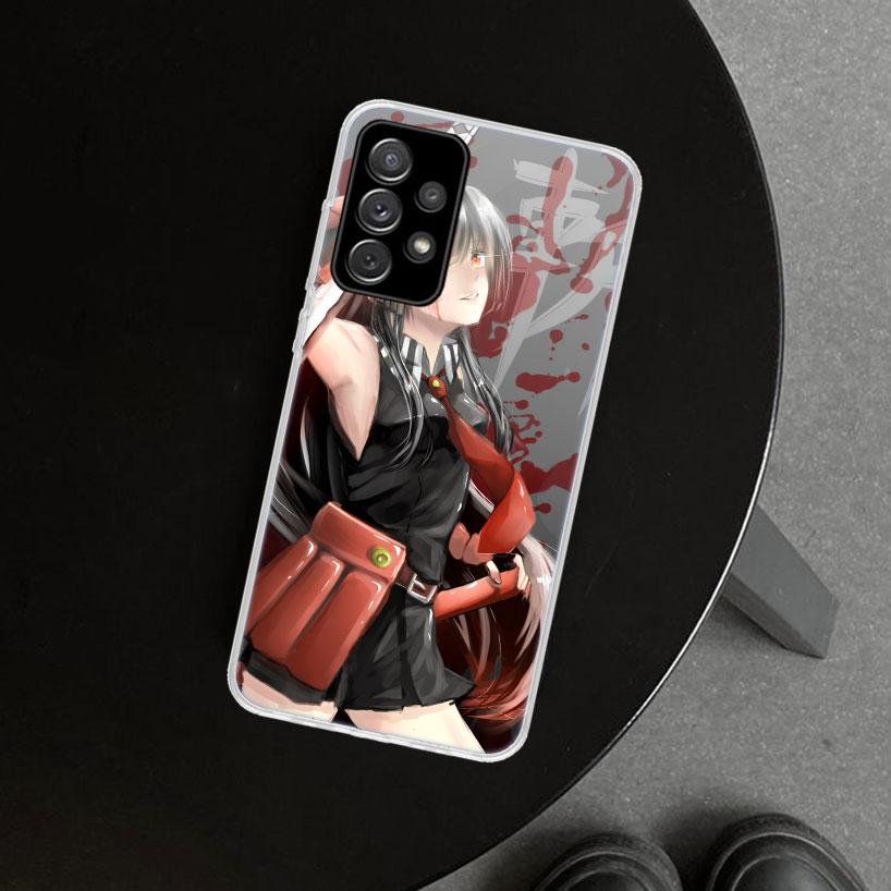 Anime Akame Ga Kill Phone Case Cover For Samsung Galaxy A17 A16 A26 A36 A56 A57 A37 A15 A25 A35 A55 A14 A24 A34 A54 A13 A23 A33