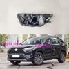 For TOYOTA RAV4 2023 2024 Headlamp Base Headlight Rear shell Replacement Headlight House Black rear shell