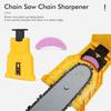 Garden Logging Kit (3 Size Tree Felling Wedge)+Chain Sharpener Chainsaw Teeth Sharpener , Whetstone, Quick-sharpening Tool