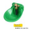Automatic Drop-Resistant Sheep Water Bowl with Copper Valve and Durable Plastic
