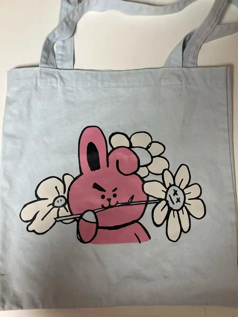 [USED] BTS (Bangtan Boys) BT21 Jungkook (JUNGKOOKJK) COOKY Eco Bag Bag for Sale